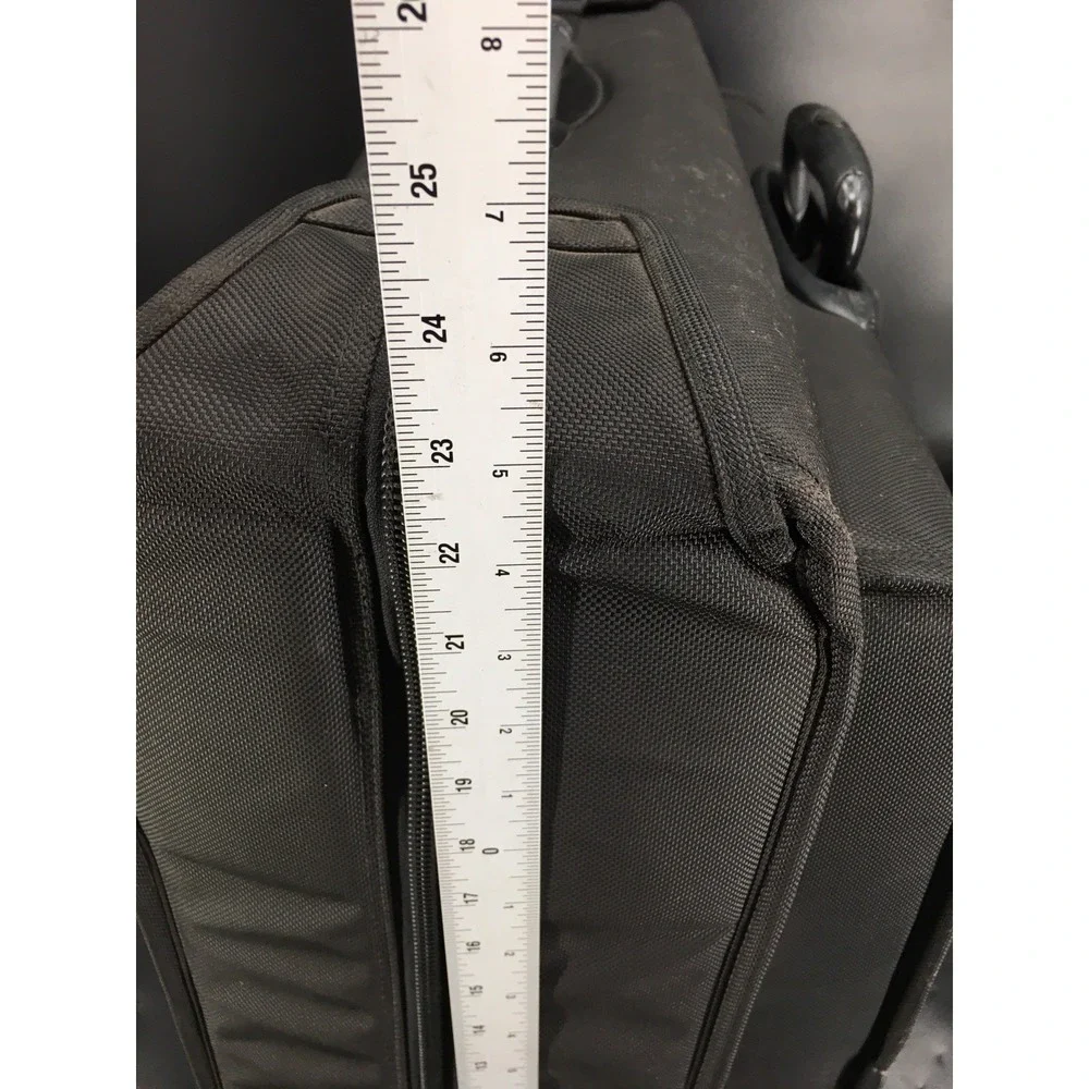 TUMI Alpha 2 Wheeled Garment Bag Carry‎ On Ballistic Nylon Black Travel Luggage